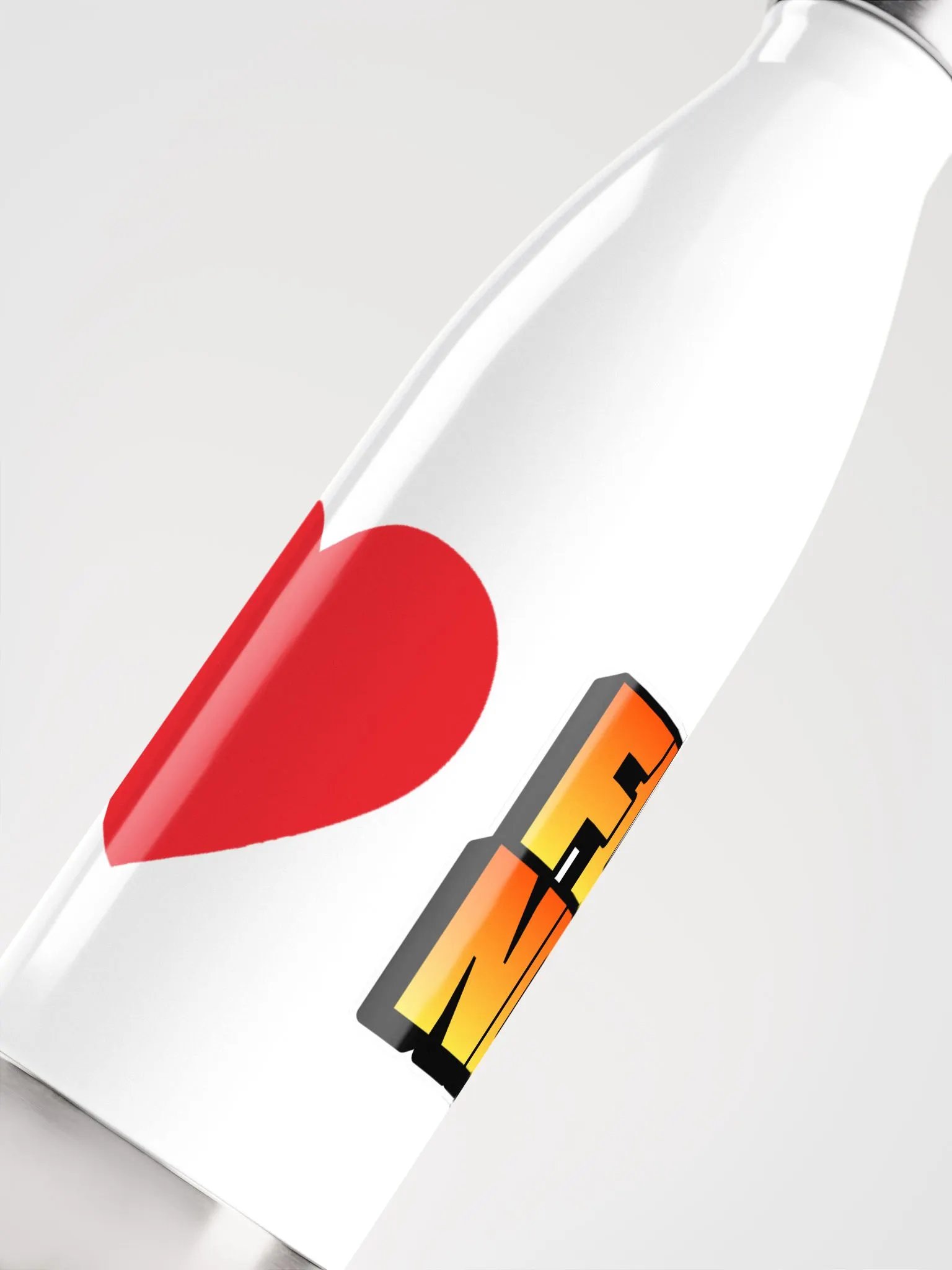 I Love Flange Stainless Steel Water Bottle product image (5)