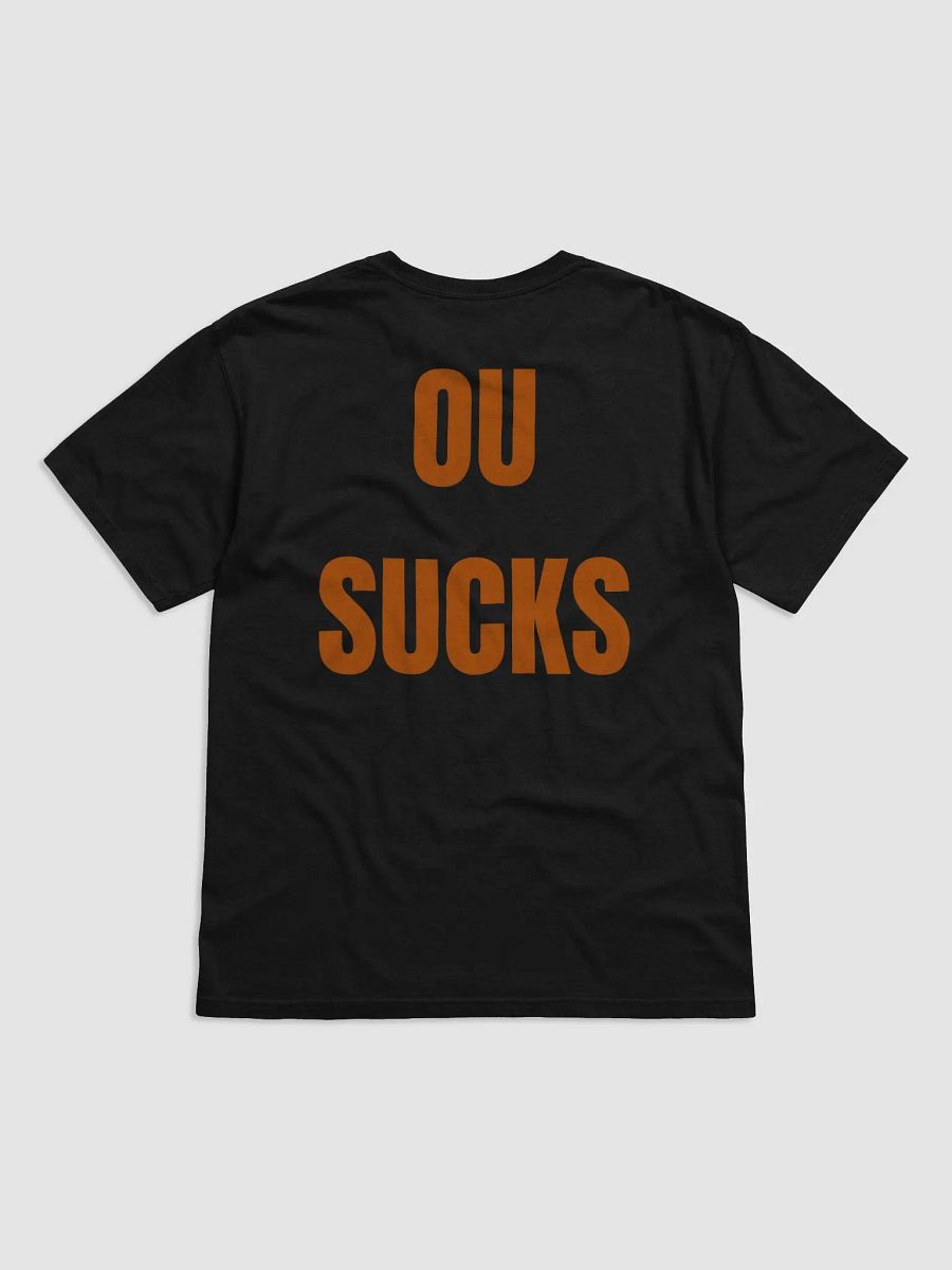 OU SUCKS Red River Rivalry Bold Statement Comfort Tee product image (6)