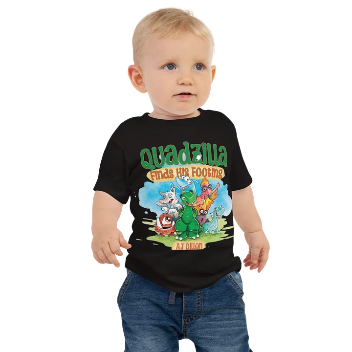 Quadzilla Finds His Footing Baby Tee product image (1)