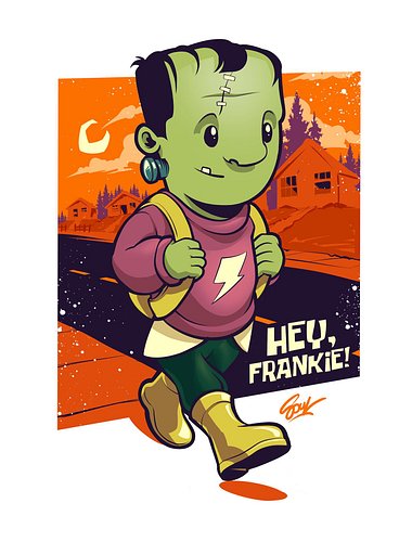 Lil’ Frankie vibes!

I kind of want to make a little figure of him at some point. Not to sell, just to have 😁

Happy Spooky S...