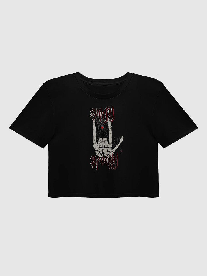 Stay Spooky! Skeleton Crop Top product image (9)