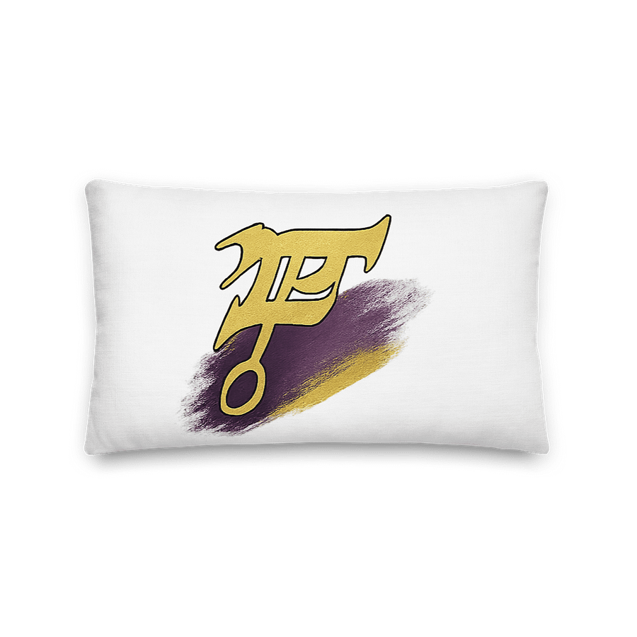 Golden logo pillow product image (1)