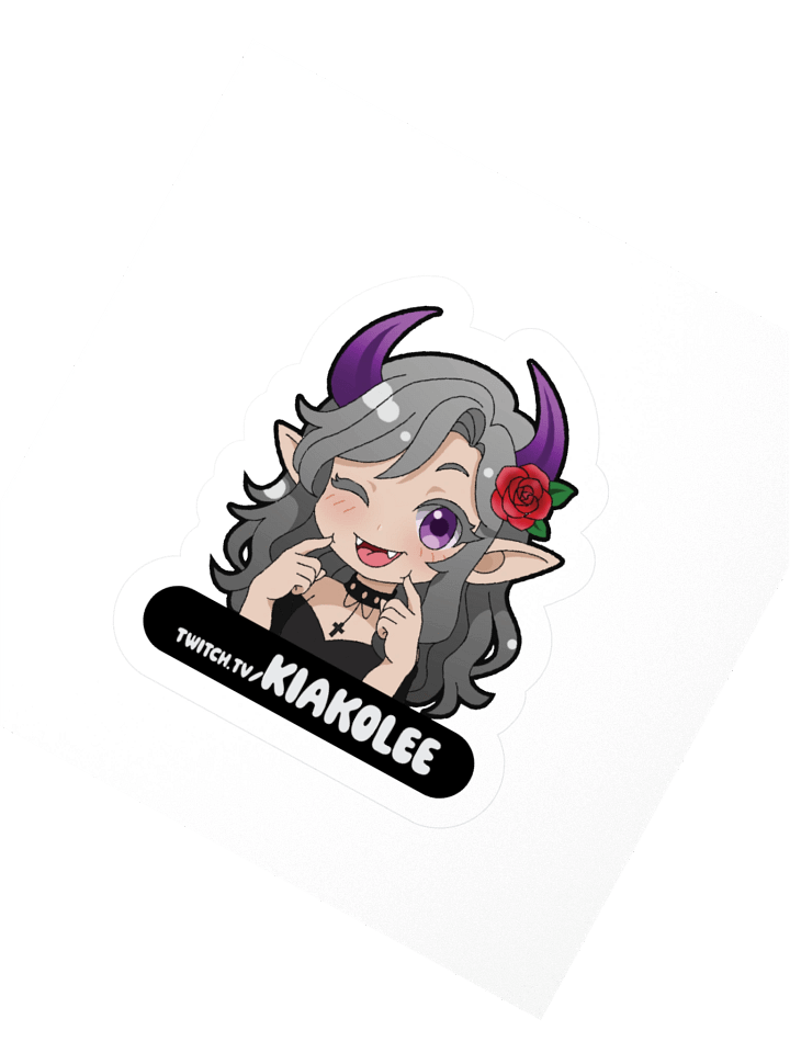 Devilishly Cute Kiako Sticker product image (6)
