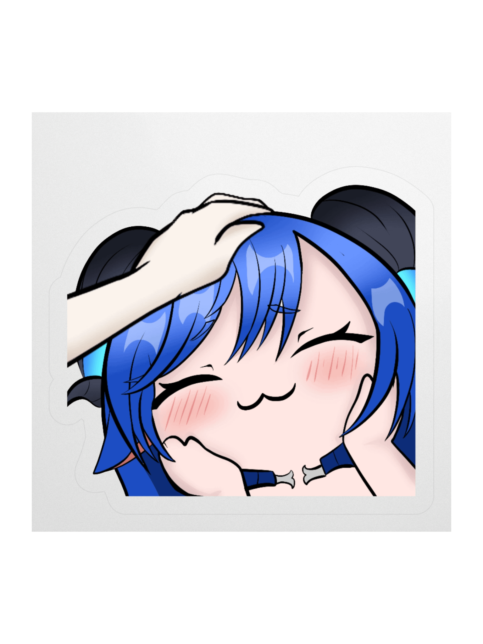 Aqwamog Headpat Sticker product image (1)