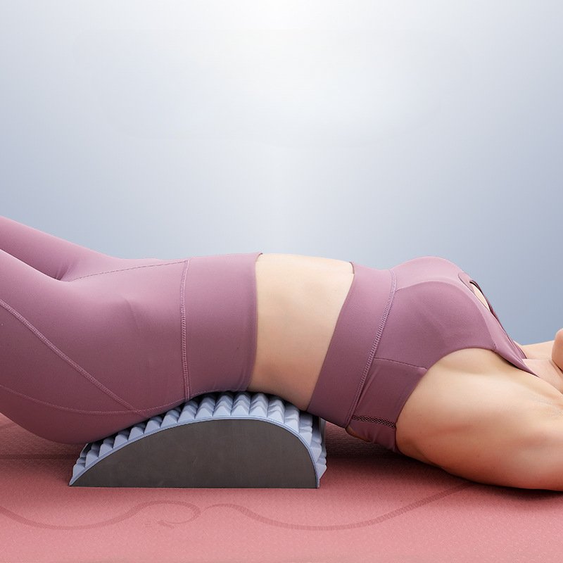 Back Stretcher Pillow Neck Lumbar Support Massager For Neck Waist Back Pain Relief Massage Relaxation product image (5)