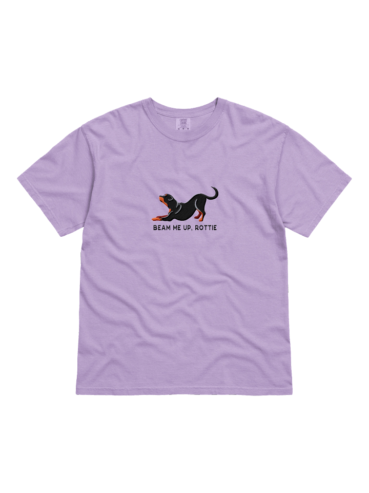 Beam Me Up, Rottie T-Shirt(Embroidered) of a Rottweiler product image (31)