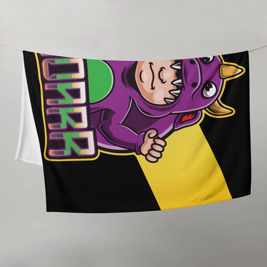 DinoKid Throw Blanket product image (9)