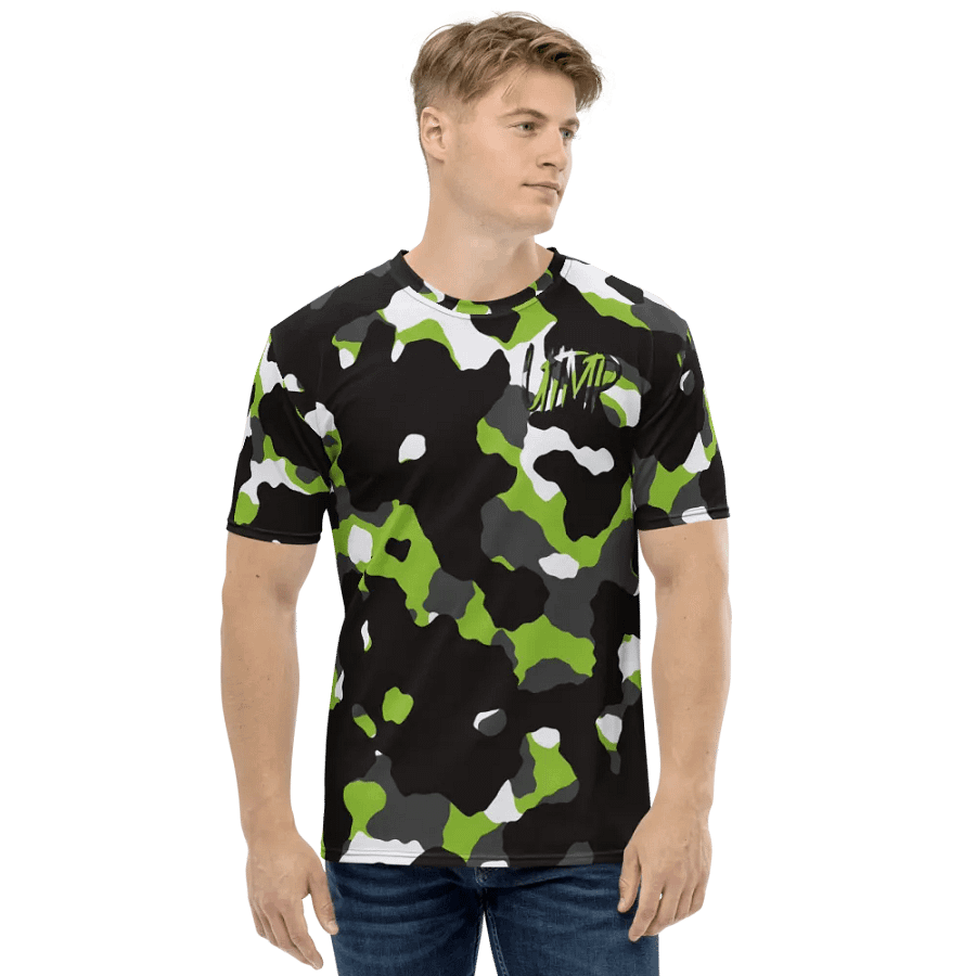 All-Over Print Tee - UTMP Abstract Camo Pocket / Back product image (4)