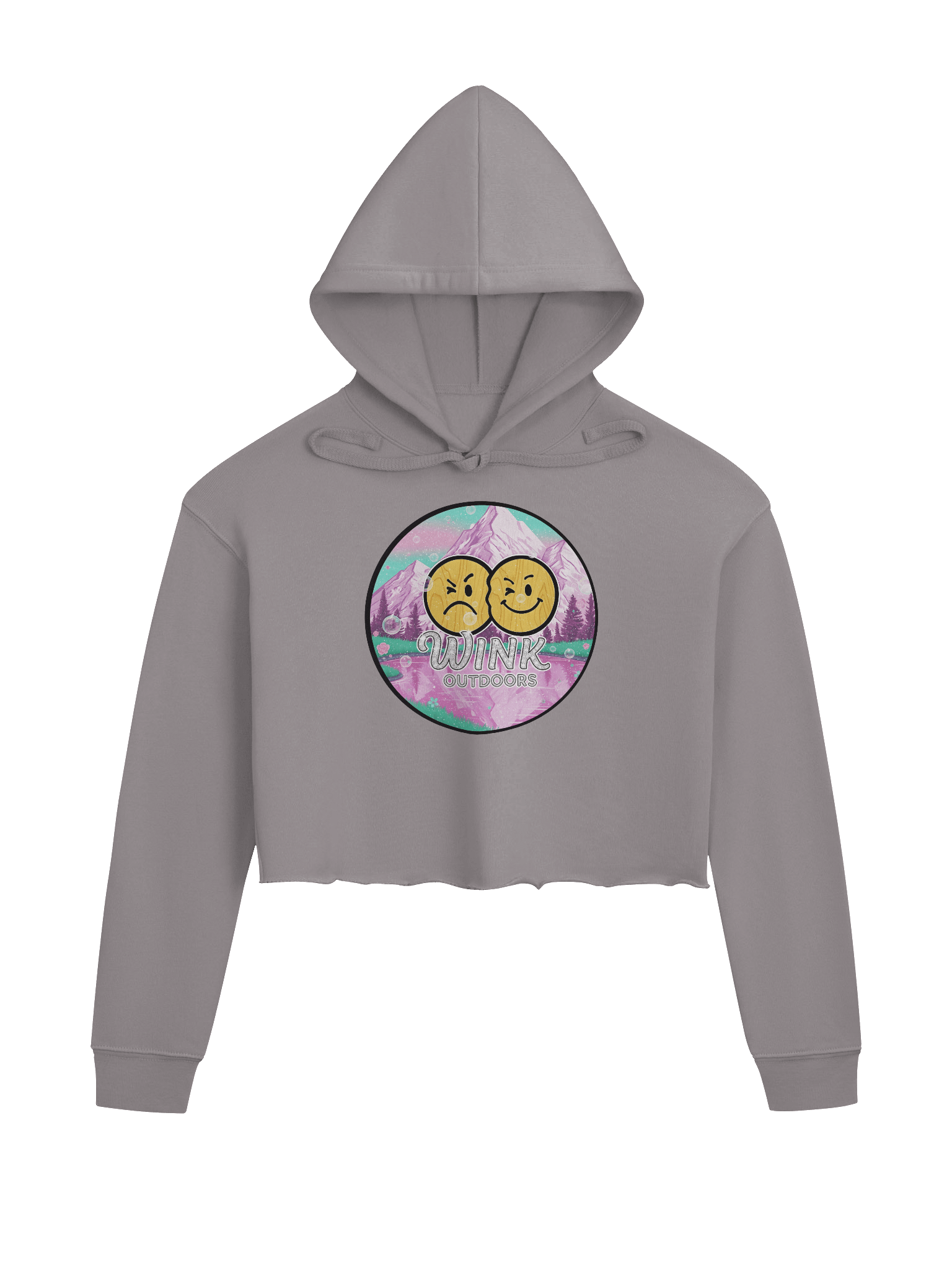 Wink Outdoors - Glamping Crop Fleece Hoodie product image (1)