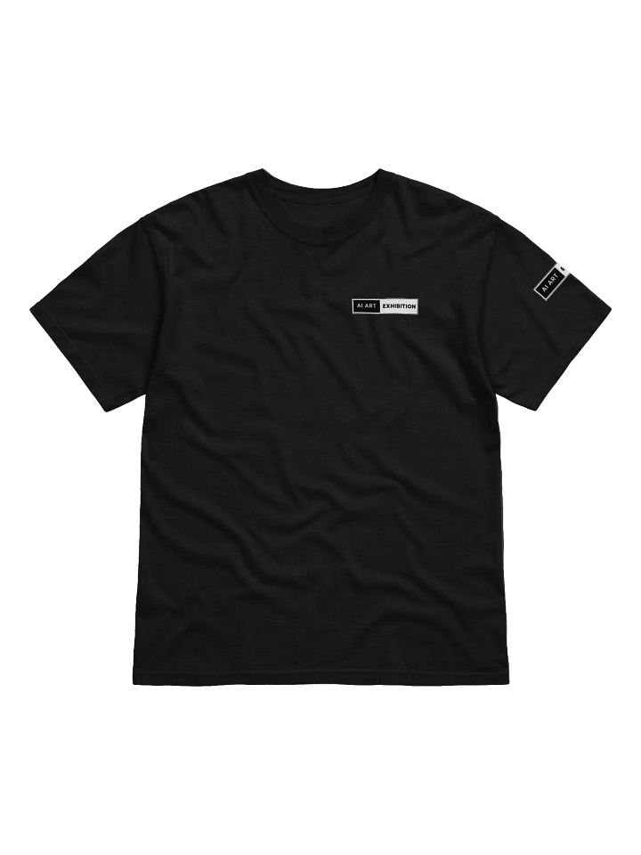 "AI ART EXHIBITION BOX LOGO" 100% cotton T-shirt product image (1)