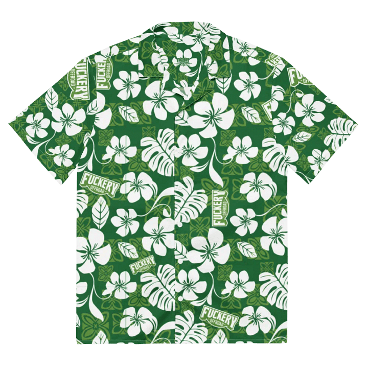Fuckery Offroad Hawaiian Shirt - Green product image (2)