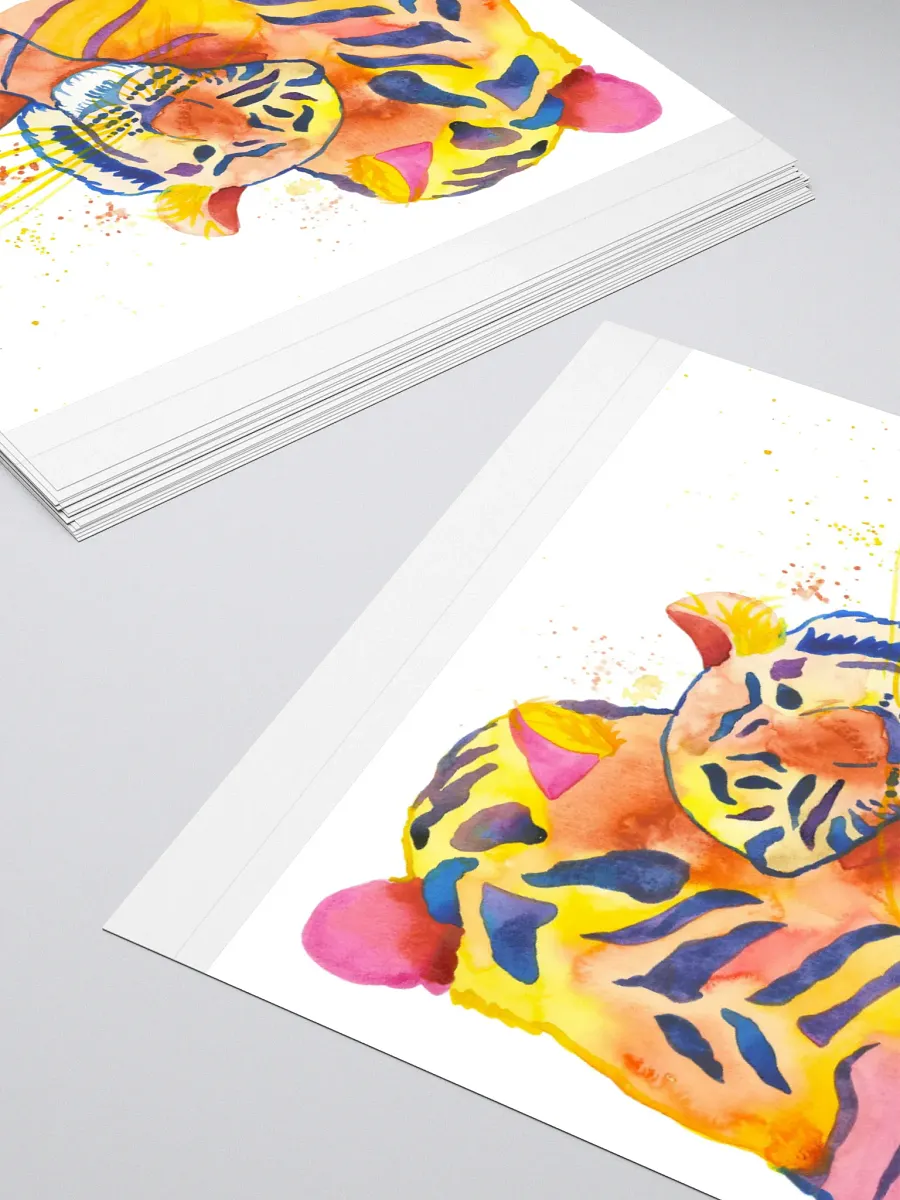 Cuddling Tigers Sticker product image (12)