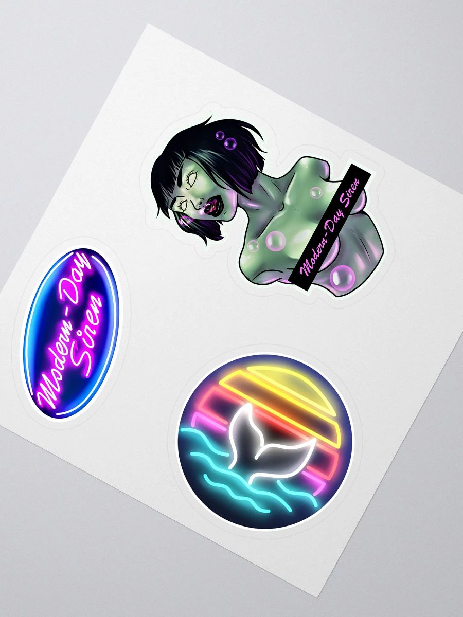 Modern-Day Siren Sticker set 1 product image (2)
