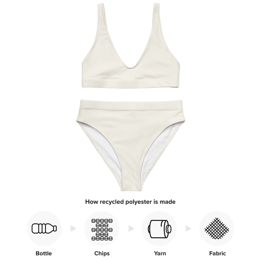 Namaste Cream and Gold High Waisted Bikini product image (4)