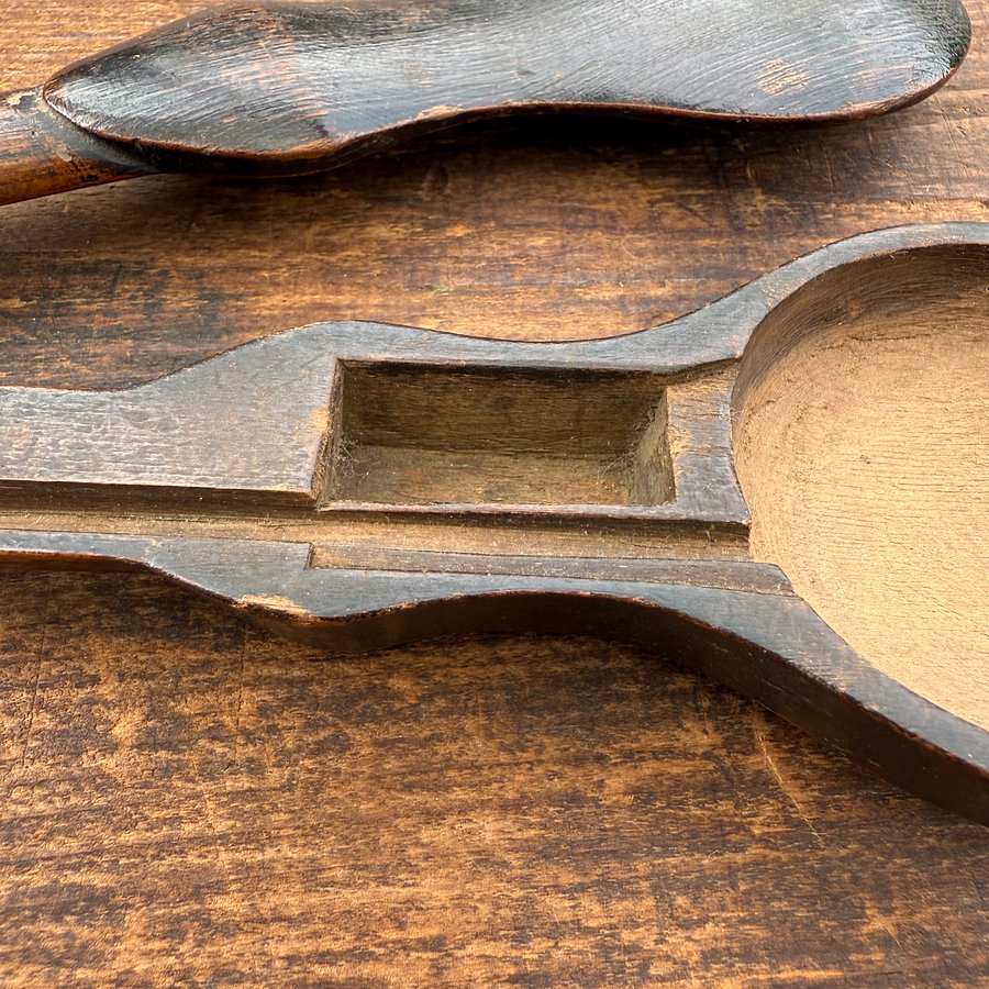 🎎 Antique Japanese Merchant’s Scale Case (Hardwood Sliding Lid) – Meiji Period – Japan Antique Roadshow product image (5)