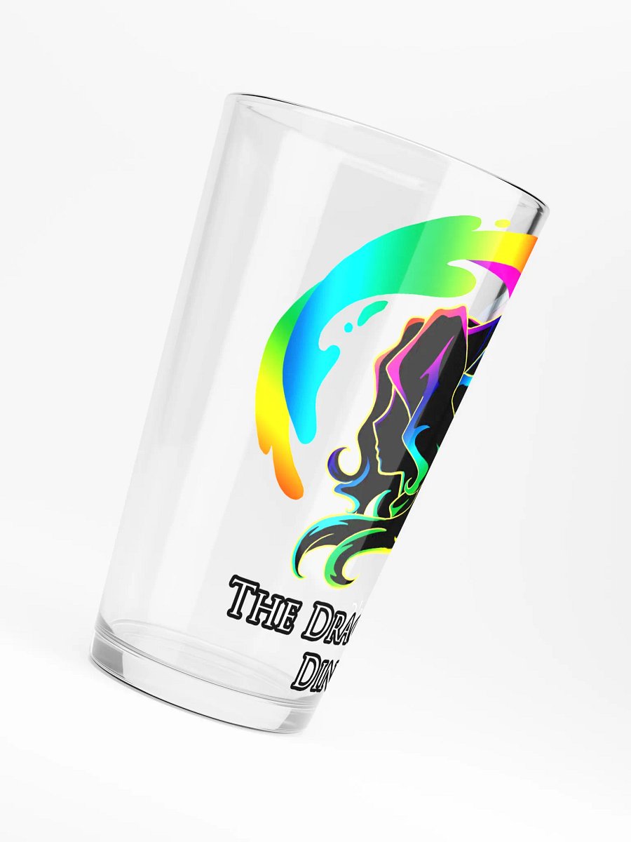 The Dragon's Din Logo Pint Glass product image (6)