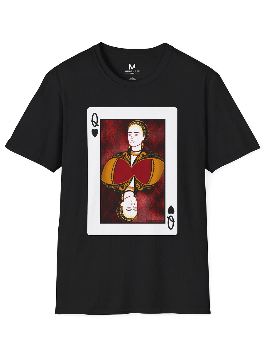 Team Black Fantasy Graphic Tee - Queen of Hearts Inspired Shirt product image (5)