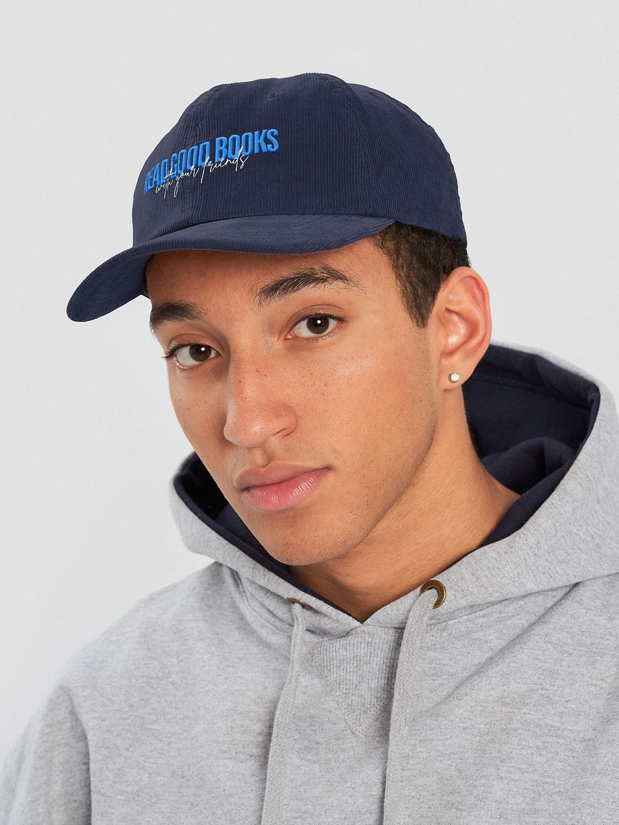 Read Good Books | Corduroy Embroidered Hat product image (13)