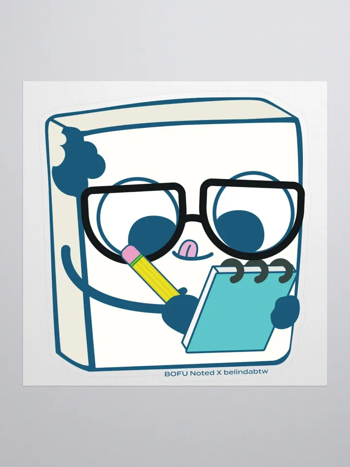 bofuNoted sticker product image (1)