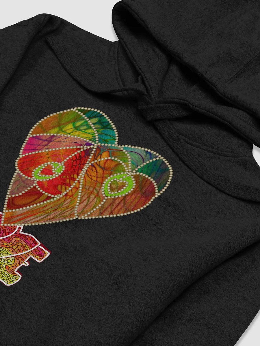 Stained Glass Love Unisex Hoodie product image (6)