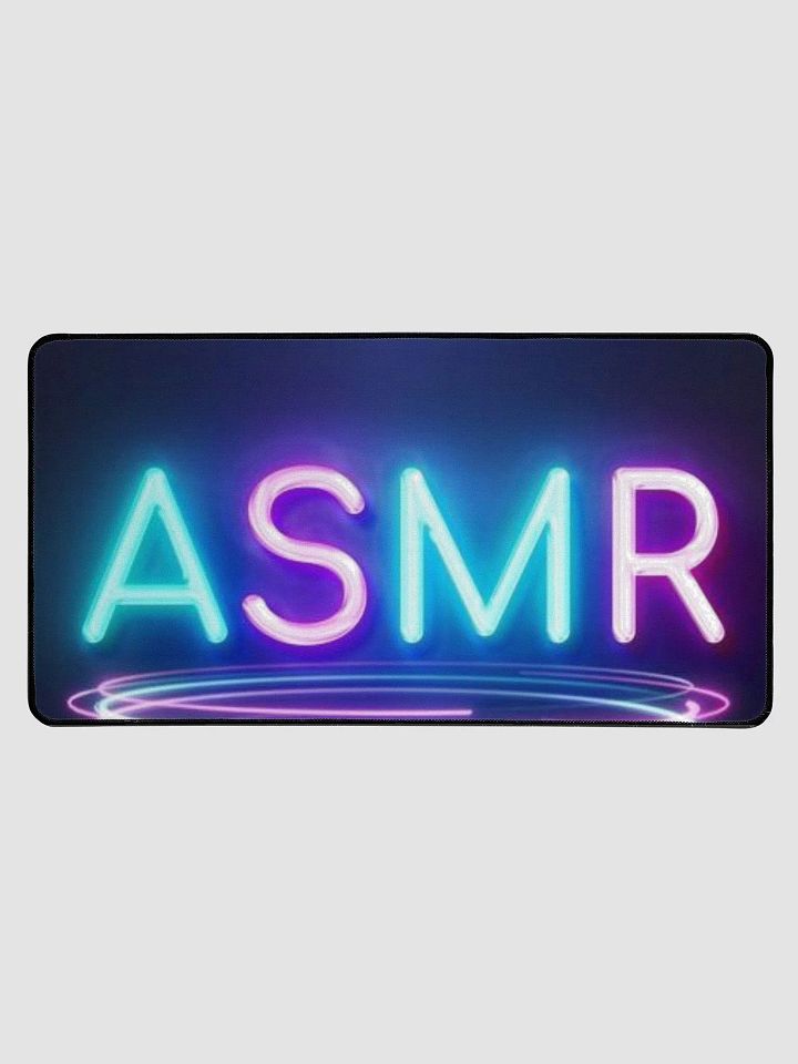 Neon ASMR Glow Desk Mat product image (1)
