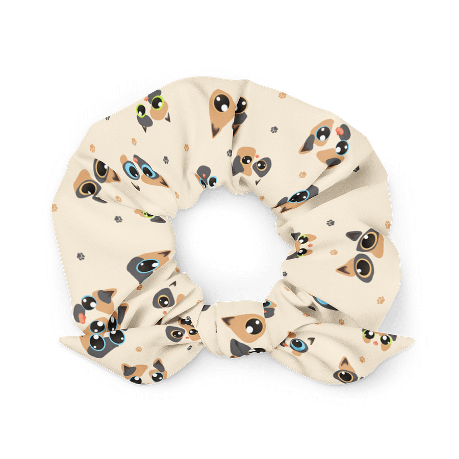 Calico Cat Print Scrunchie product image (1)