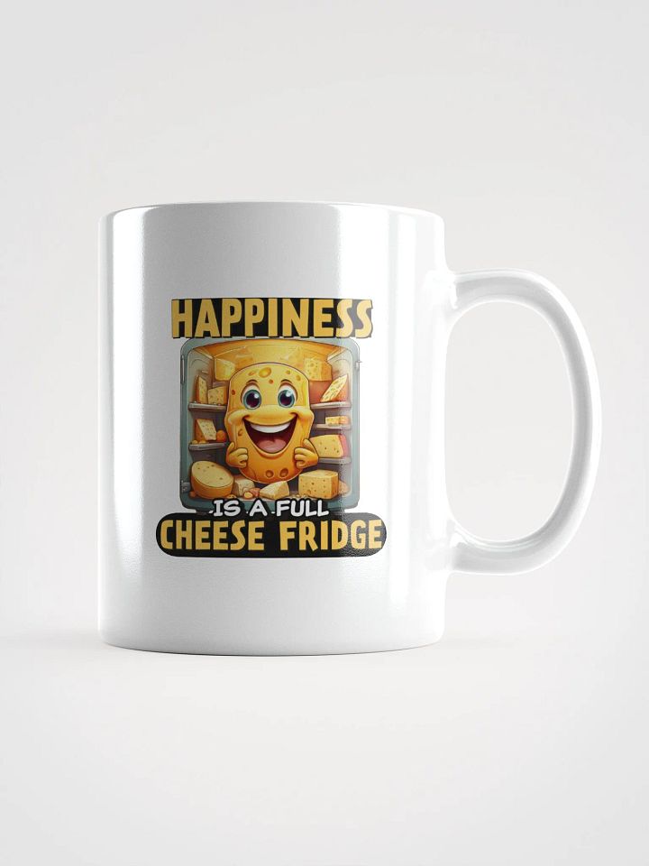 Happiness is a Full Cheese Fridge Mug product image (2)