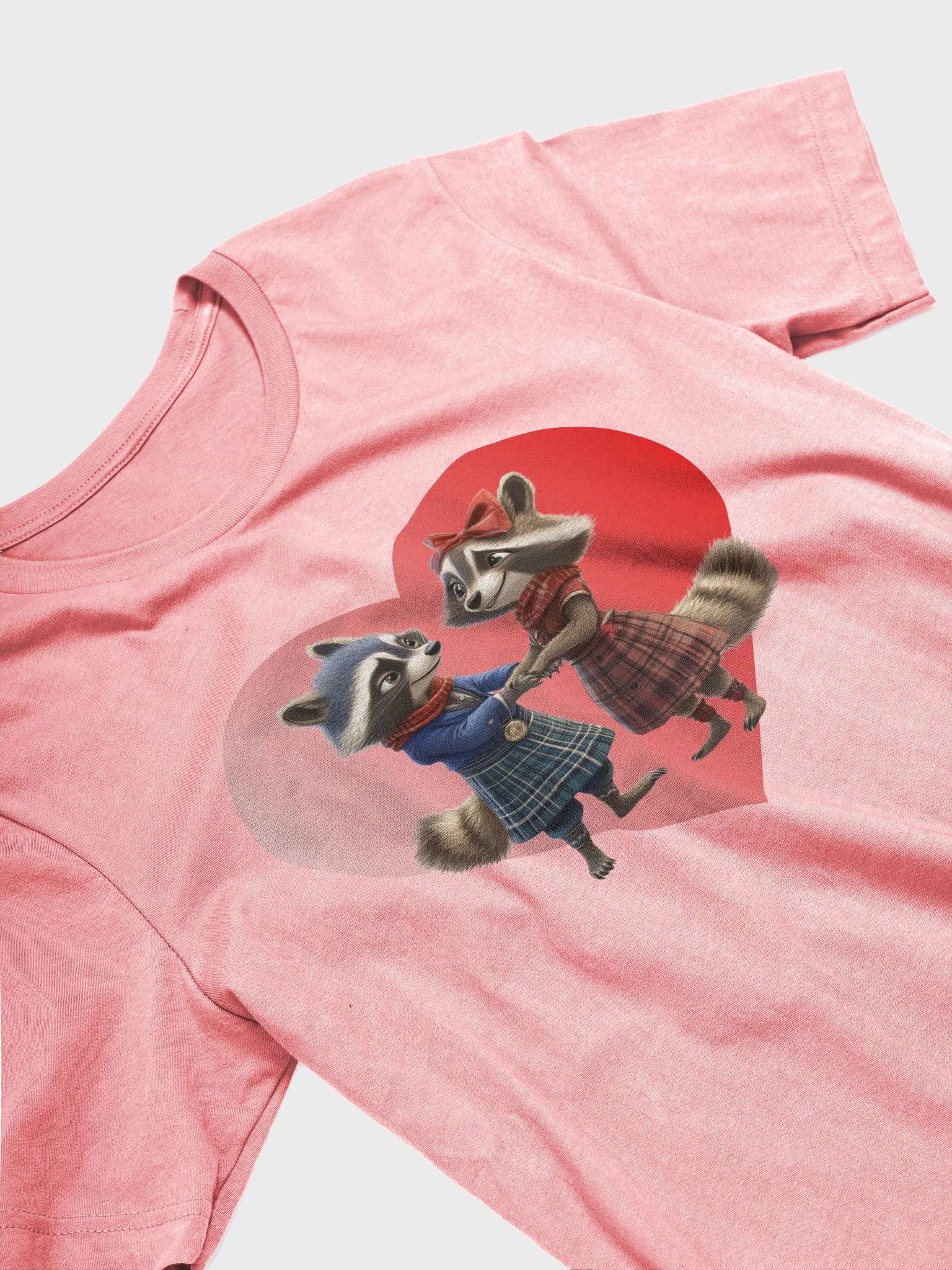 Raccoon's In Love T-Shirt product image (2)