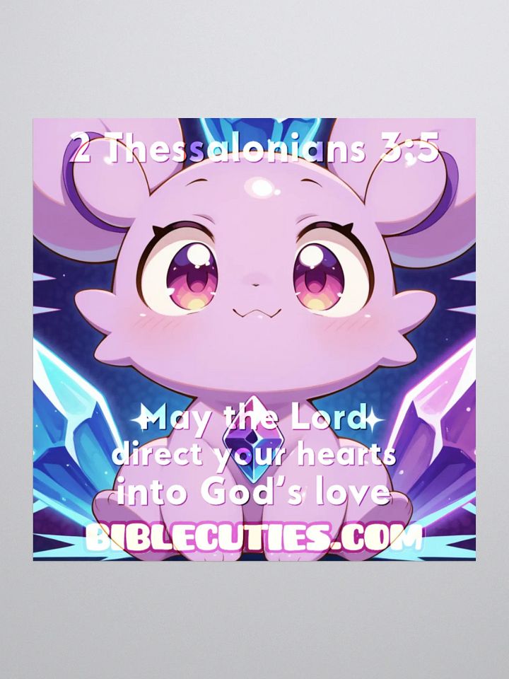 Bible Cuties Philip - May the Lord direct your hearts into God's love product image (1)