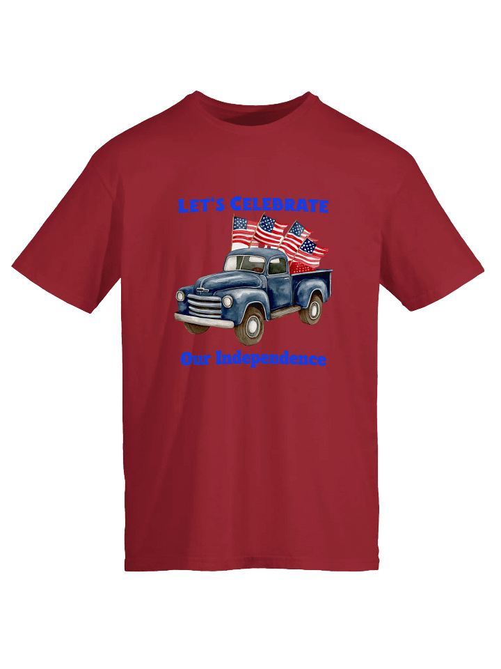 Patriotic Vintage Pickup T-Shirt product image (2)