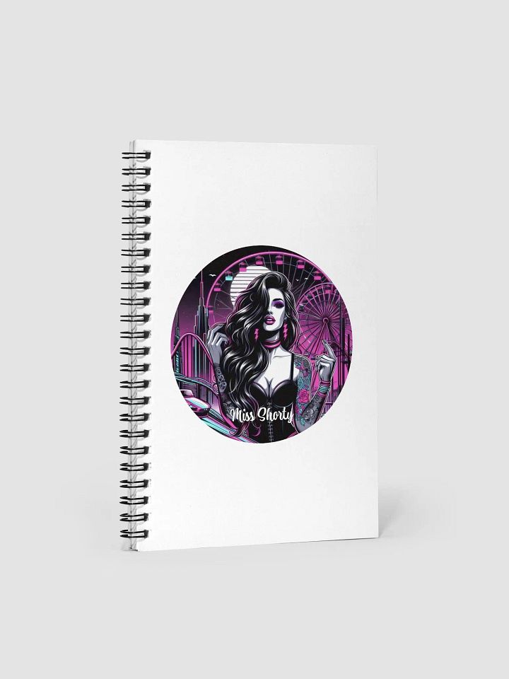 Mysterious Miss Shorty Spiral Bound Notebook product image (1)