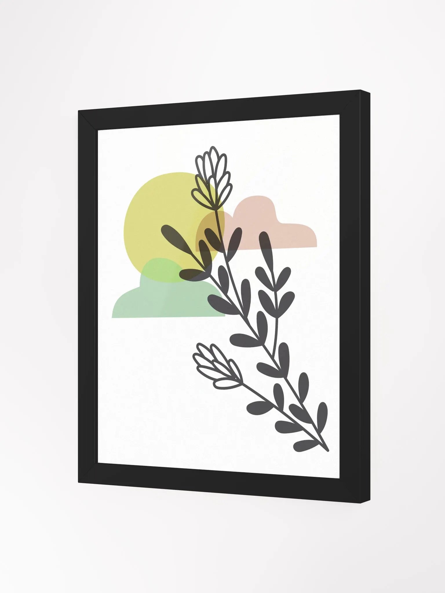 Abstract Botanical Silhouette Poster product image (28)