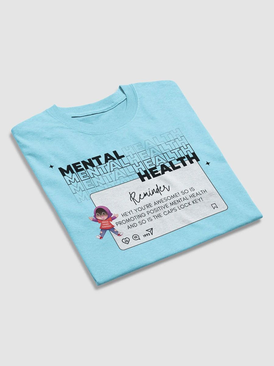 Mental Health Awareness Heavyweight Shirt - Light/Bright product image (3)