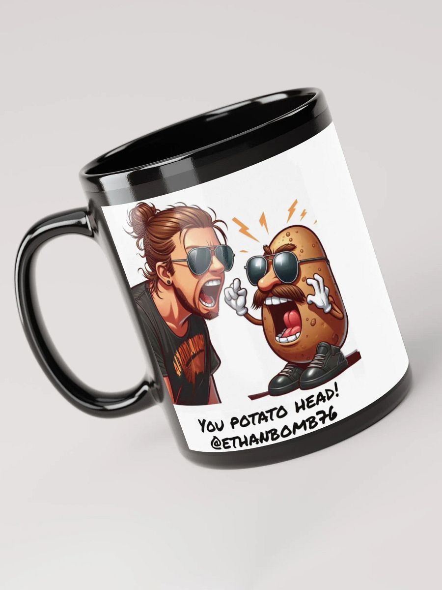 ETHANBOMB - POTATO MUG (BLACK) product image (5)