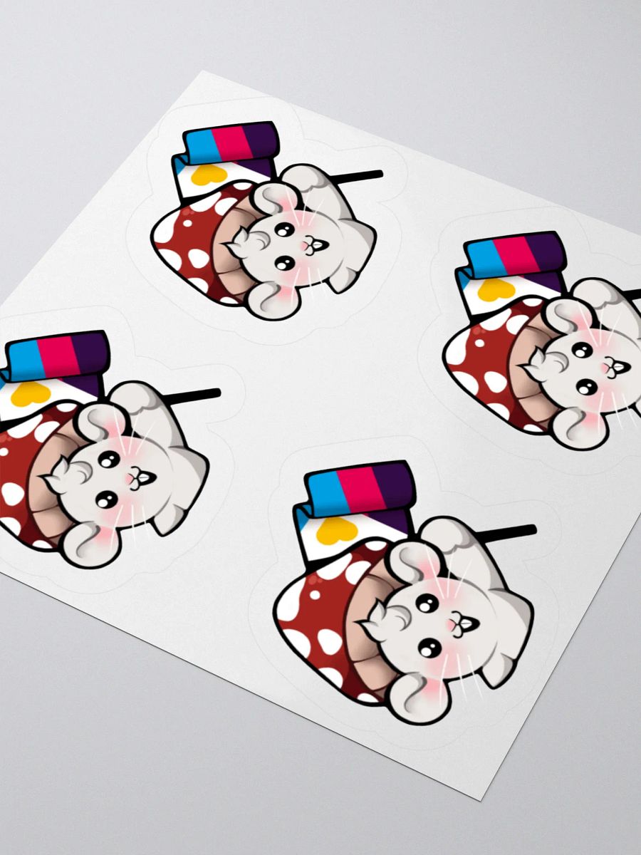 Polyamorous Pride Flag Stickers product image (3)