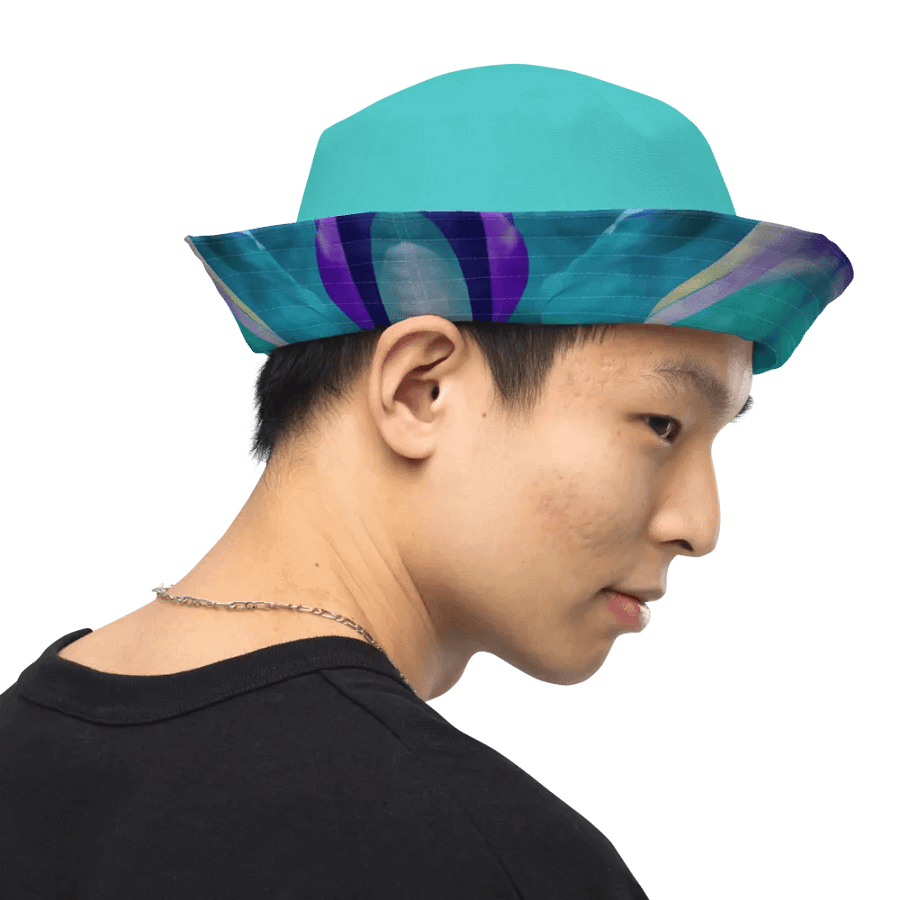 Ethereal Waves Reversible Bucket Hat product image (11)