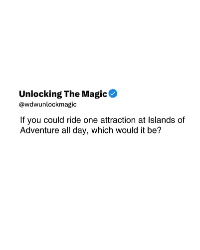 It’s gotta be Hagrids right? 

 What’s your pick?

#universalstudios #islandsofadventure #hagrids #hagridsmotorbike