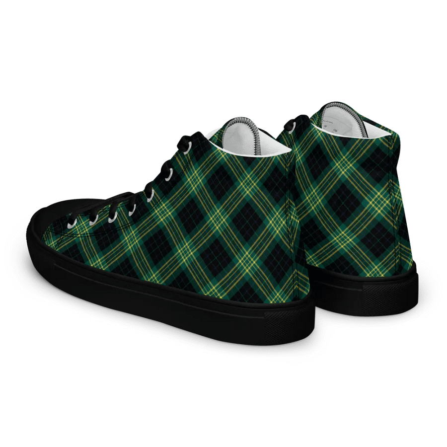 Fitzpatrick Hunting Tartan Men's High Top Shoes product image (9)