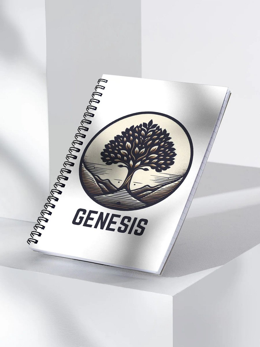 Scripture Couture: Genesis Spiral Notebook product image (2)