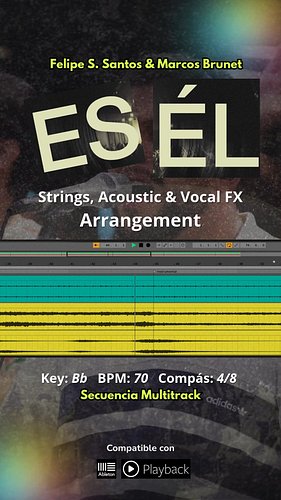 🚨SOUND ON🚨
🎹 Strings, Acoustic & Vocal FXs Arrangement & Programming de la canción 