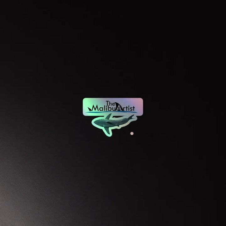 TheMalibuArtist sticker w/Shark product image (4)