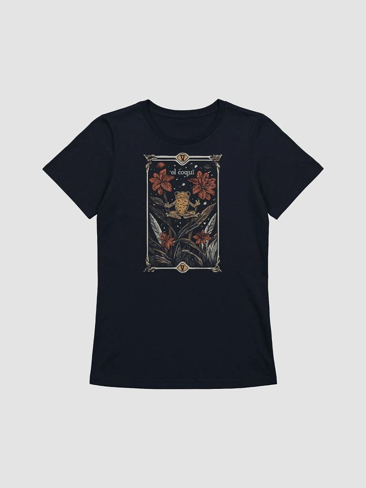 El Coquí Carta Tarot Camiseta de Mujer product image (1)