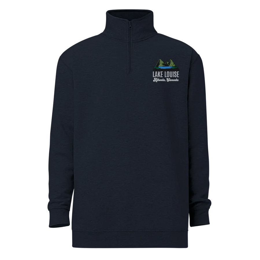 Lake Louise Left Side Embroidered Half Zip product image (20)
