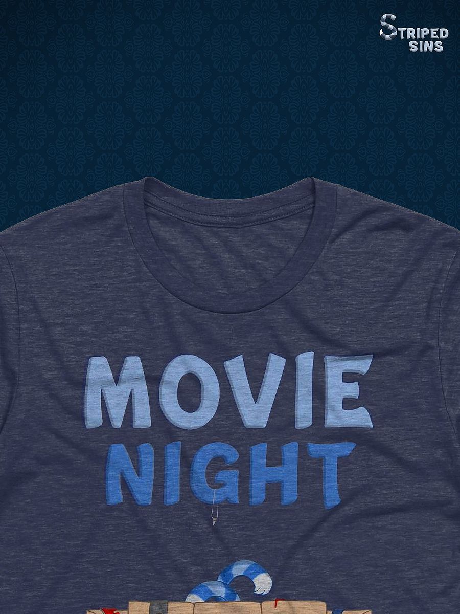 Movie Night | Triblend T-shirt | Dark | Wave #1 product image (1)