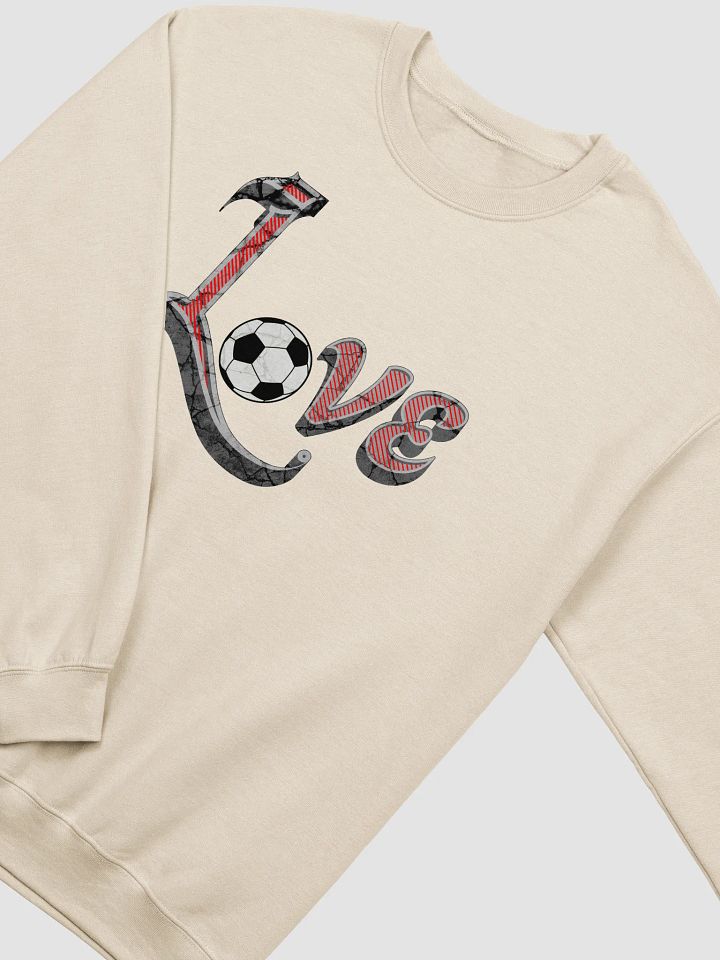 Love Soccer Distressed Crewneck product image (14)