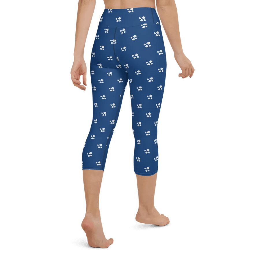 Pawsitively Stylish Yoga Capri Leggings product image (2)