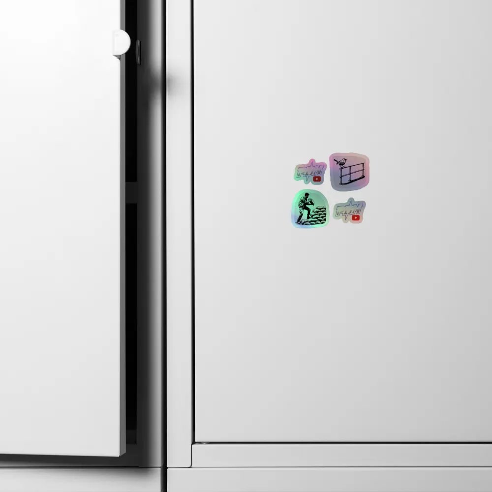 Holographic PDN, Railbird, & Sandbagger Vinyl Sticker Set (Indoor Use) product image (6)