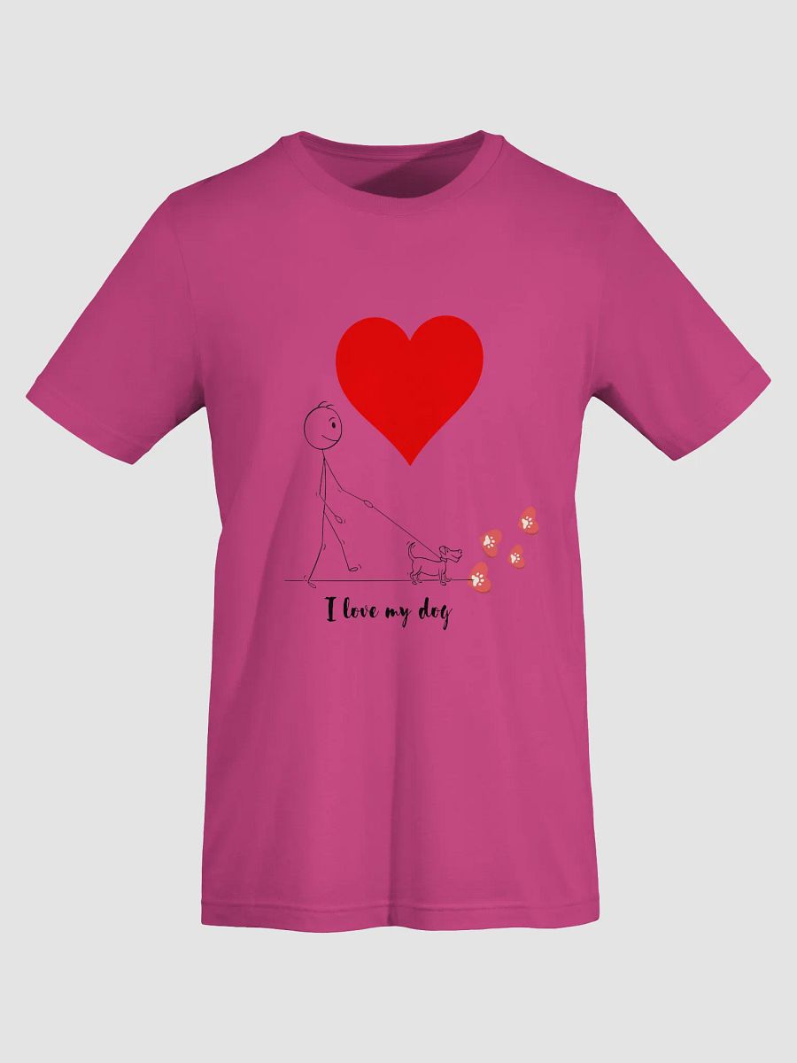 I Love My Dog Supersoft T-Shirt product image (49)