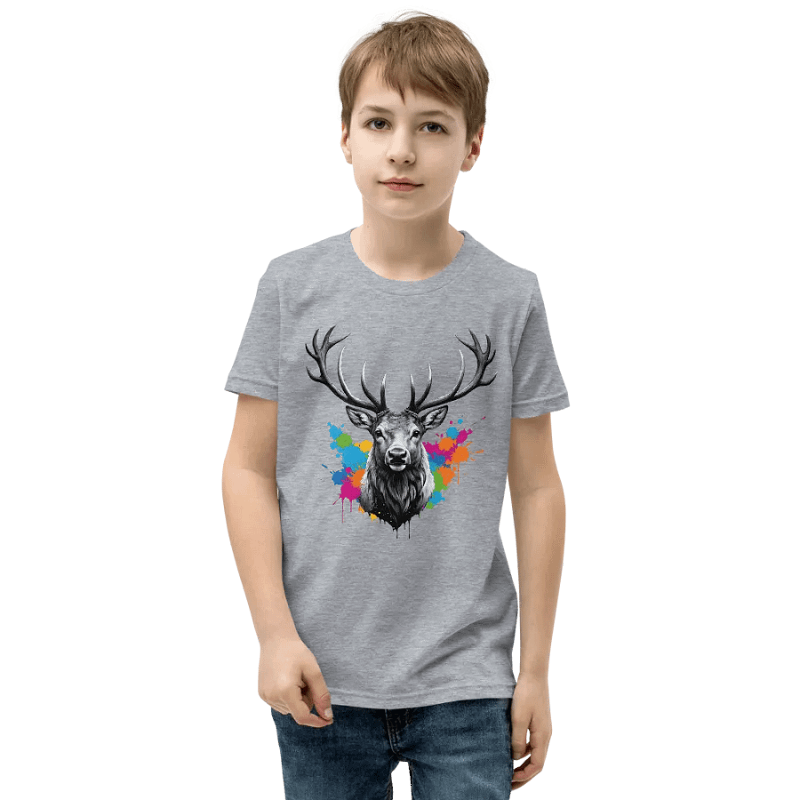 Colorful Elk Kids T-Shirt product image (1)
