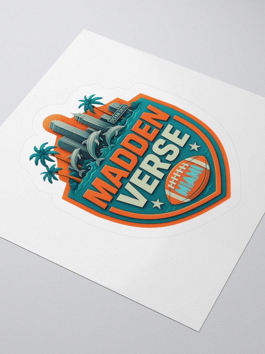OCEAN DRIVE SKYLINE MADDEN VERSE STICKER product image (3)